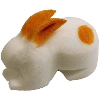 3D Rabbit Jumbo (6.5 inch) by Magic By Gosh