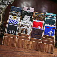 Playing Card Display Stand (Wooden, 40-Decks) by TCC