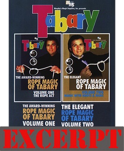 Ring & Rope video DOWNLOAD (Excerpt of Tabary (1 & 2 On 1 Disc), 2 vol. combo, DVD)