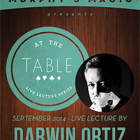 At the Table Live Lecture - Darwin Ortiz 9/3/2014 - video DOWNLOAD