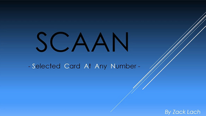 SCAAN - Selected Card At Any Number by Zack Lach video DOWNLOAD