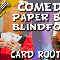 Comedy Paper Bag Blindfold Routine by Wolfgang Riebe video DOWNLOAD