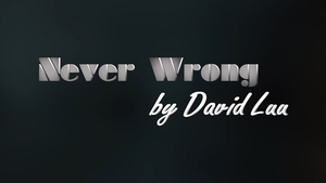 Never Wrong by David Luu video DOWNLOAD