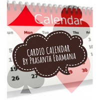Cardio Calendar by Prasanth Edamana Mixed Media DOWNLOAD