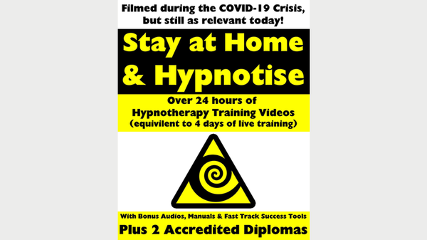 STAY AT HOME & HYPNOTIZE - HOW TO BECOME A MASTER HYPNOTIST WITH EASEBy Jonathan Royle & Stuart 