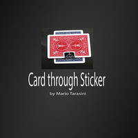Card through Sticker by Mario Tarasini video DOWNLOAD