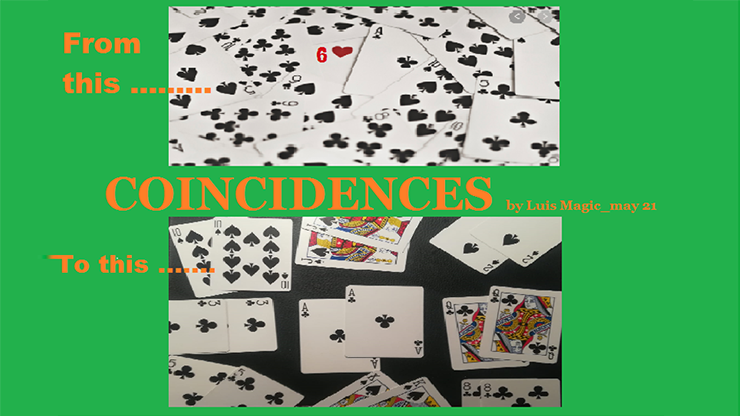 Coincidences by Luis Magic video DOWNLOAD