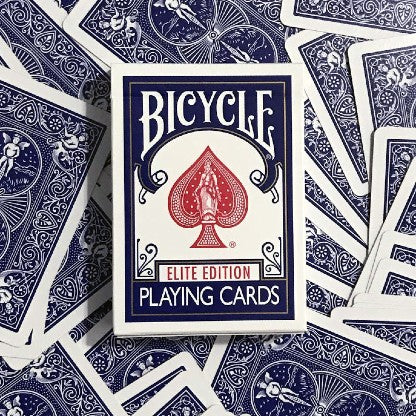 Bicycle Elite Edition Playing Cards (Blue) by USPCC