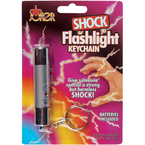 Shock Flashlight Keychain