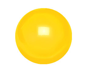 Juggling Ball Set (3 Hard Shell Balls, Yellow, 3 inches) by Dubé