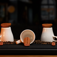 Amazing Coffee Cups & Beans by Adam Wilber