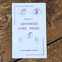 Albright's Advanced Card Magic by Howard P. Albright - Book