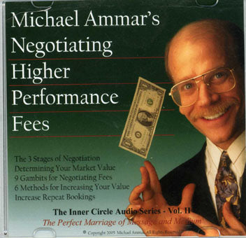 Negotiating Higher Performance Fees by Michael Ammar [CD]