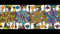 The Beatles (Orange) Playing Cards by theory11

