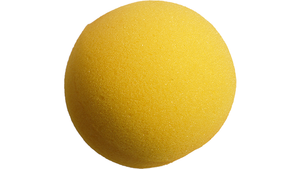 4" Super Soft Sponge Ball (Yellow) by Goshman