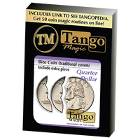 Bite Out Coin (US Quarter) by Tango Magic