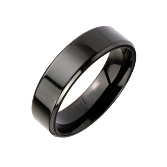 Magnetic PK Ring - Black, 19mm