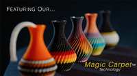The American Prayer Vase Genie Bottle (Black Mamba) by Big Guy's Magic
