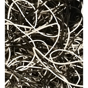 Executive Rubber Bands (B&W Combo) by Joe Rindfleisch