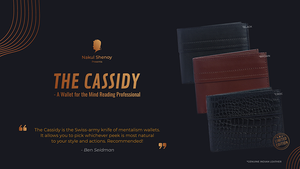The Cassidy Wallet (Black) by Nakul Shenoy