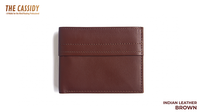The Cassidy Wallet (Brown) by Nakul Shenoy
