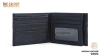 The Cassidy Wallet (Crocodile) by Nakul Shenoy
