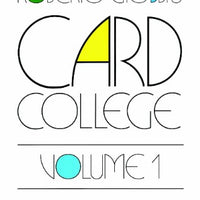 Card College, Volume 1 by Roberto Giobbi - Book