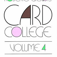 Card College, Volume 4 by Roberto Giobbi - Book