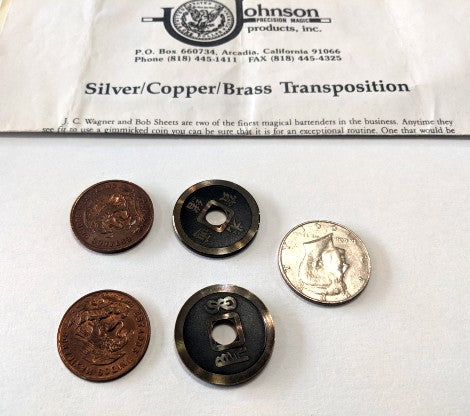 Copper Silver Brass Transposition by Johnson Products - Used