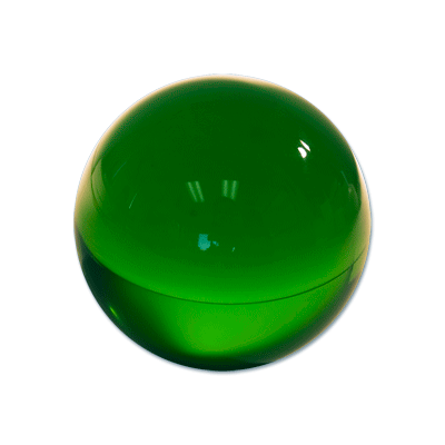 Contact Juggling Ball (Acrylic, FOREST GREEN, 82mm)