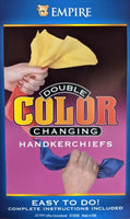 Double Color Changing Handkerchiefs by Empire Magic
