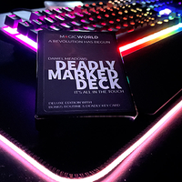 Deadly Marked Deck (Red, Bicycle) by Daniel Meadows