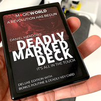 Deadly Marked Deck (Blue, Bicycle) by Daniel Meadows