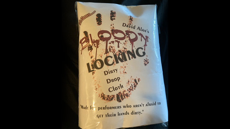 Dirty Drop Cloth (Magnetic, Bloody) by David Alan Magic