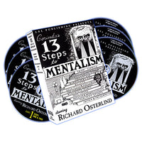 13 Steps To Mentalism by Richard Osterlind - DVD Set