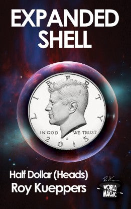 Expanded Shell (US Half Dollar, Heads) by Roy Kueppers