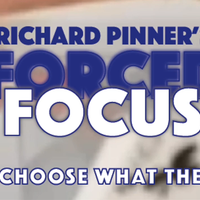 Forced Focus (Red) by Richard Pinner