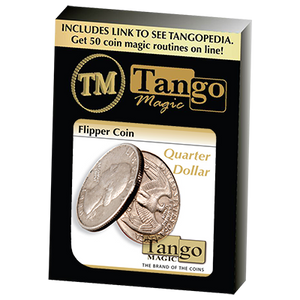 Flipper Coin (Quarter) by Tango Magic