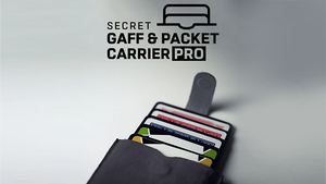 Secret Gaff and Packet Carrier Pro (Black Leather) by SansMinds