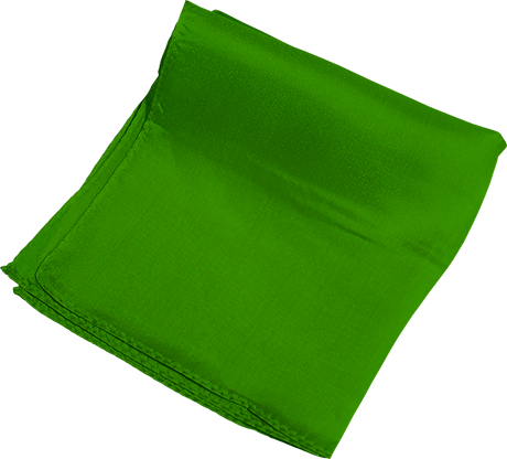 Silk (18 inch, Green) by Goshman Magic