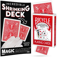 Incredible Shrinking Deck (Bicycle) by Magic Makers
