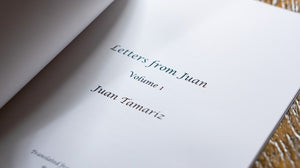 Letters From Juan, Volume 1 by Juan Tamariz - Book
