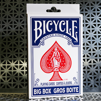 Jumbo Bicycle Cards, Blue by USPCC