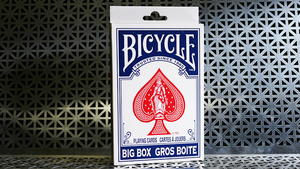 Jumbo Bicycle Cards, Blue by USPCC