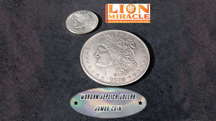 Jumbo Coin (Morgan Replica Dollar) by Lion Miracle