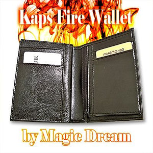 Kaps Fire Wallet / Card to Wallet / Peek Wallet by Magic Dream & Fred Kaps