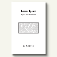 Lorem Ipsum (Style Over Substance) by Nathan Colwell - Book