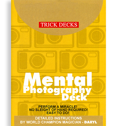 Mental Photography Deck (Red, Bicycle)