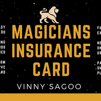 Magician's Insurance Card by Vinny Sagoo