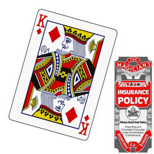 Magician's Insurance Policy - King of Diamonds